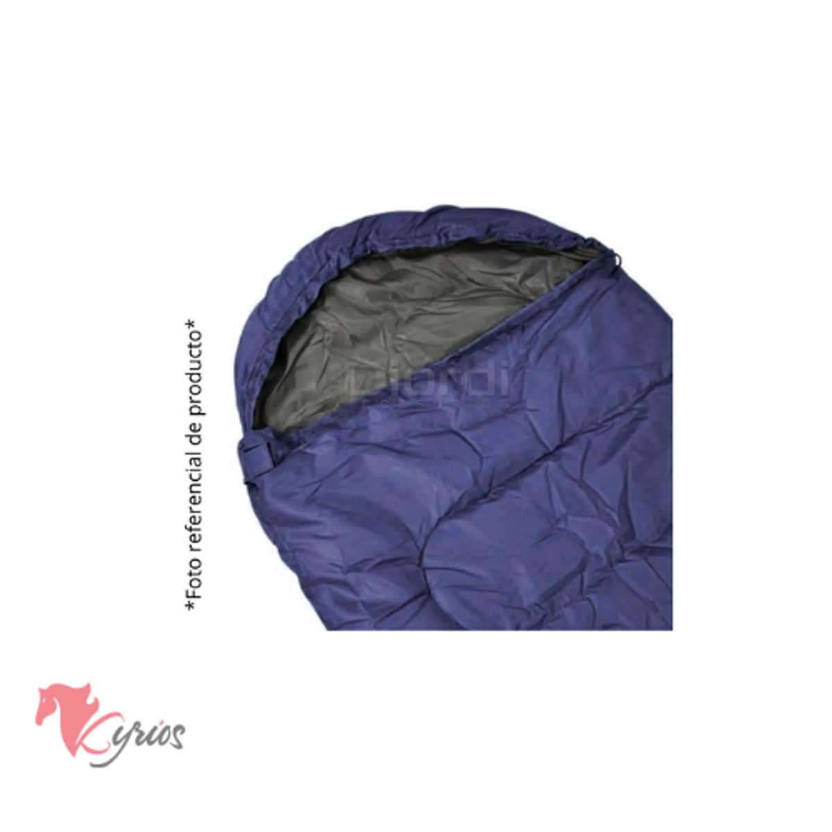 NO LOGO - Bolsa Para Dormir 400 MG Color Rojo