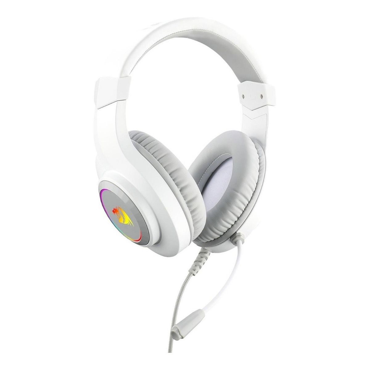 REDRAGON - Auriculares Redragon HYLAS H260W-RGB WHITE
