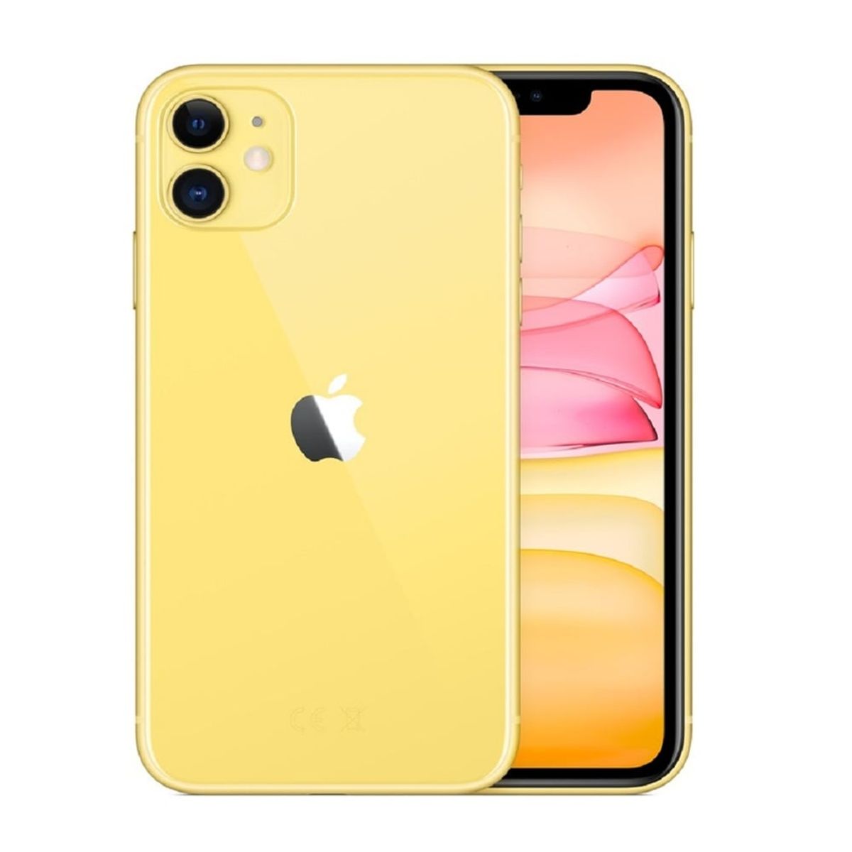 APPLE - iPhone 11 64GB 4GB Amarillo - REACONDICIONADO GRADO A
