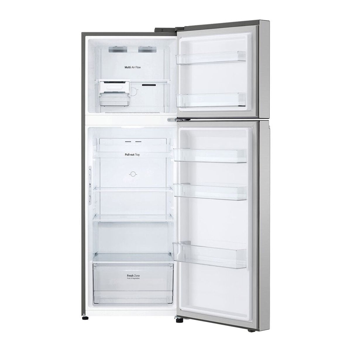 LG - Refrigerador LG GT33BPP 335 Litros Top Freezer Plateado - Eficiencia Energética y Diseño Moderno