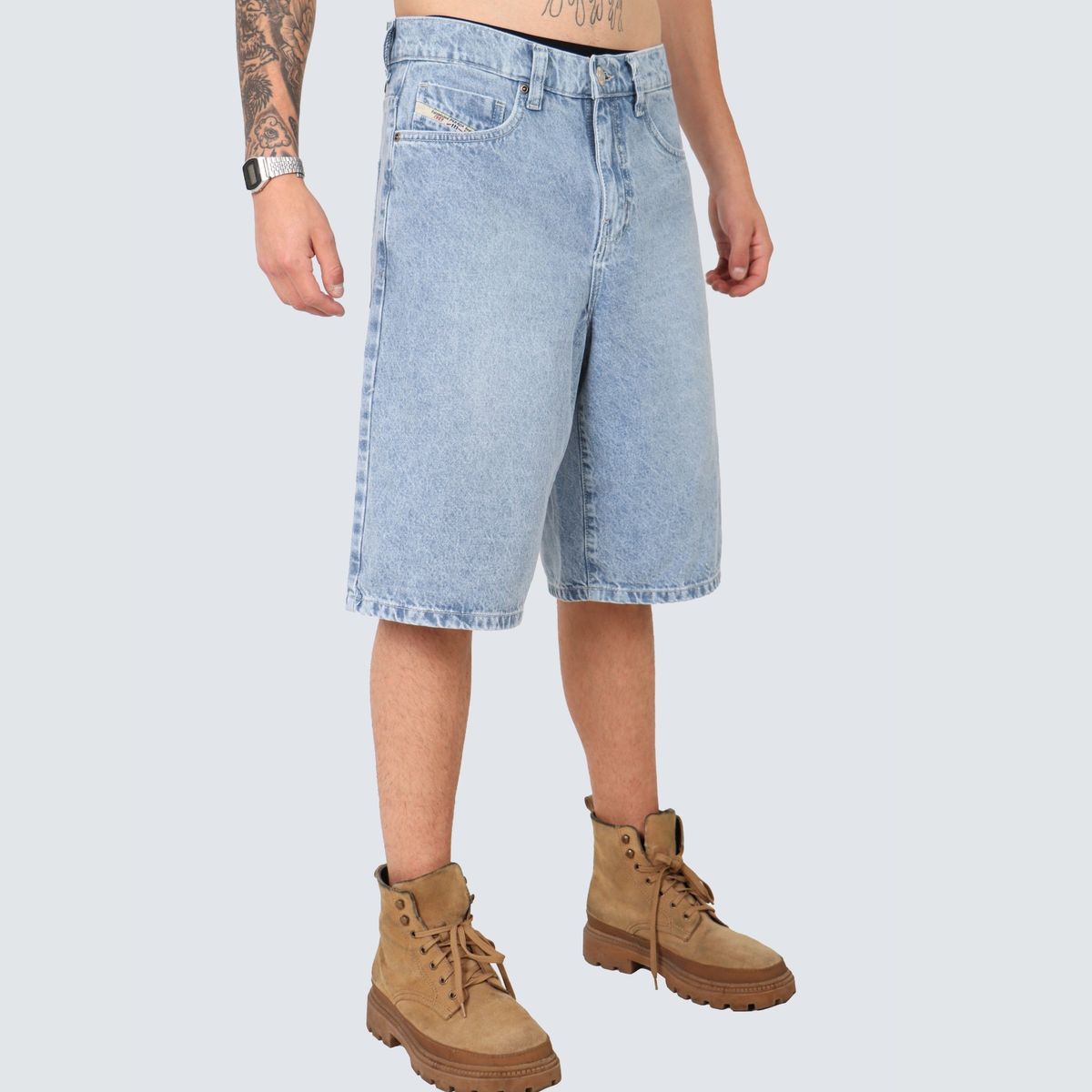 PARADA 111 - BERMUDA BAGGY JEAN HOMBRE PARADA111 JULINHO
