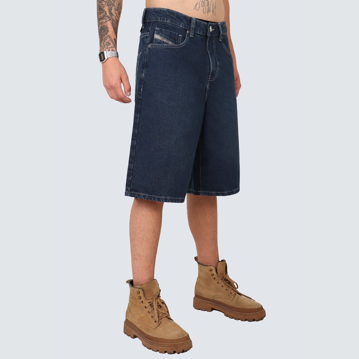 PARADA 111 - BERMUDA BAGGY JEAN HOMBRE PARADA111 JULINHO