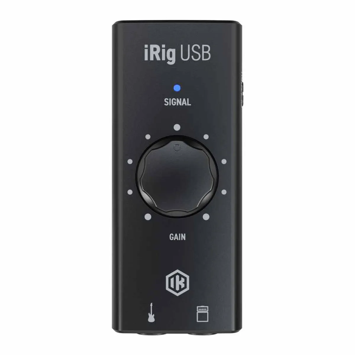 IK MULTIMEDIA - Interfaz de guitarra - IK Multimedia - IP-IRIG-USB-IN -Negro