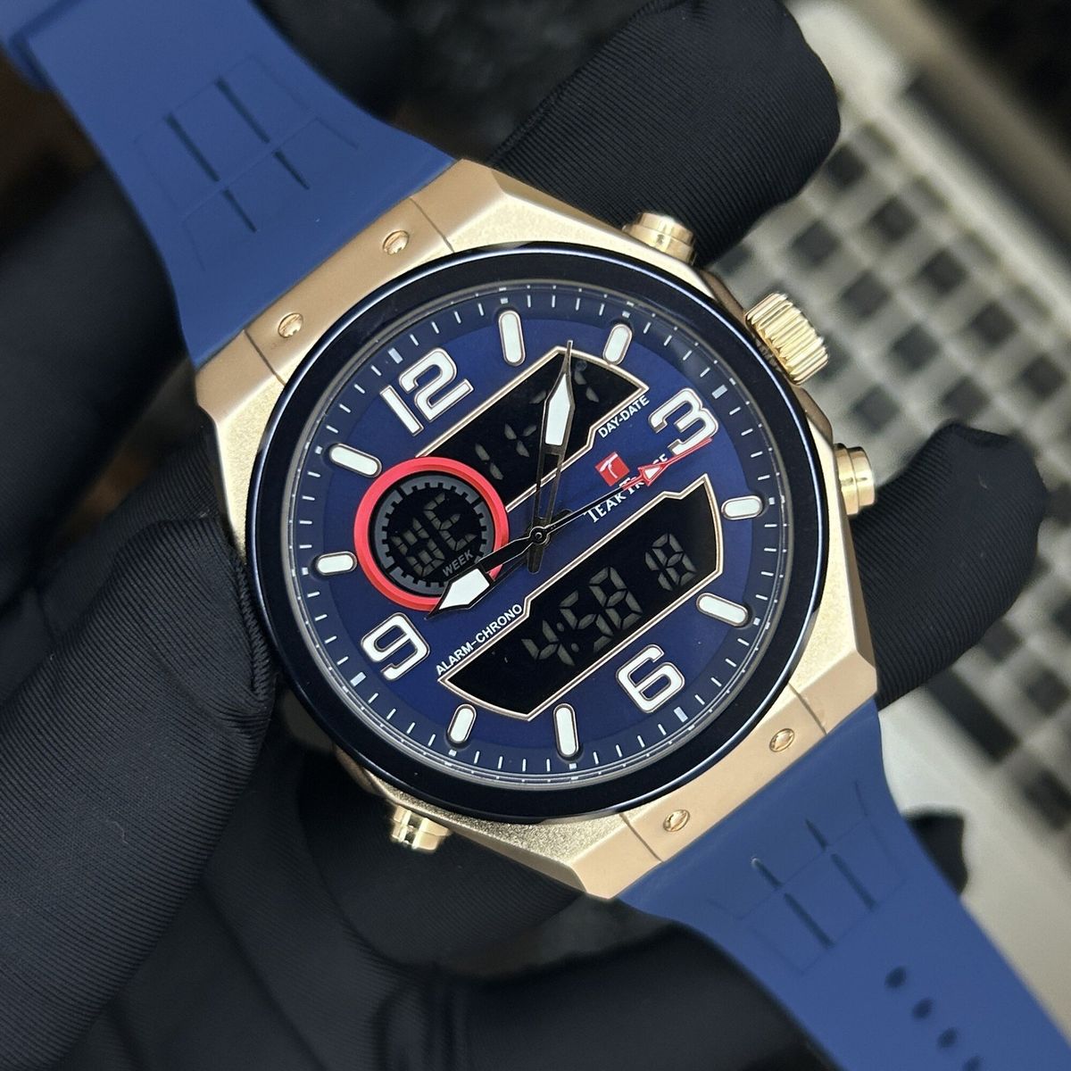 GENERICO - Reloj TearTrace TT6021 Casual Azul - TEA-31