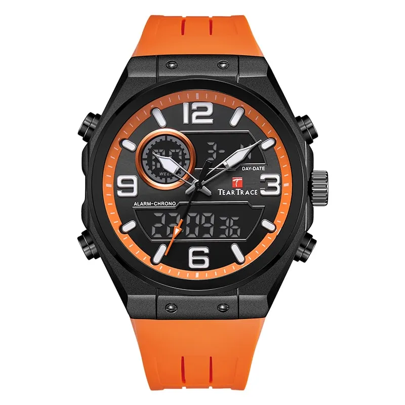 GENERICO - Reloj TearTrace TT6021 Casual Naranja - TEA-32