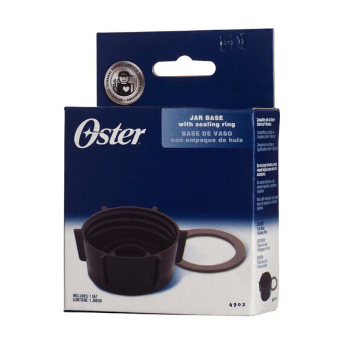 OSTER - Rosca + Anillo de Hule para licuadoras OSTER