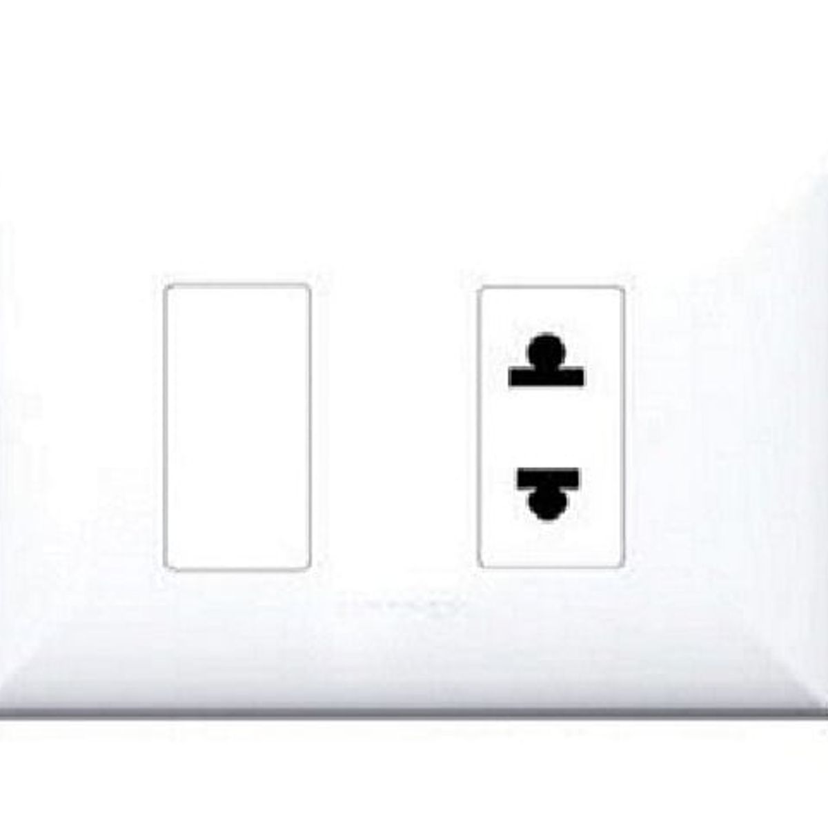 SINTHESI - INTERRUPTOR TOMACORRIENTE 01 SIMPLE Y 01 EUROAMERICANO S17 SINTHESI