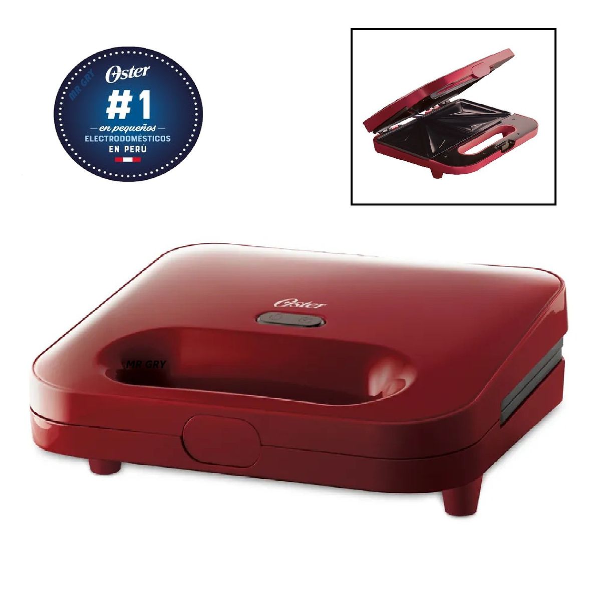 OSTER - Sandwichera Oster compacta CKSTSM2885R