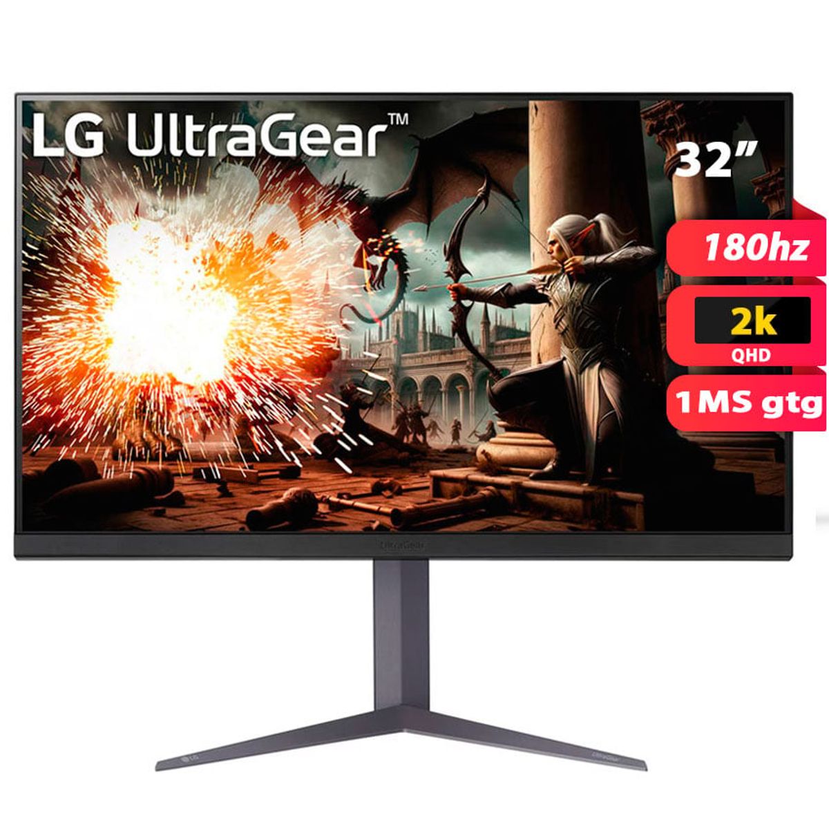LG - MONITOR LG 32GS75Q-B ULTRAGEAR 32″ 180HZ 1MS GTG
