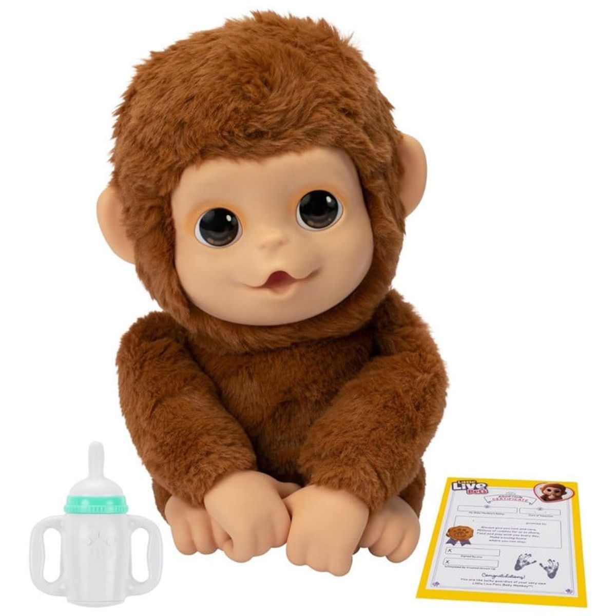 LITTLE LIVE PETS - Little Live Pets Muñeco Monito Bebé Interactivo