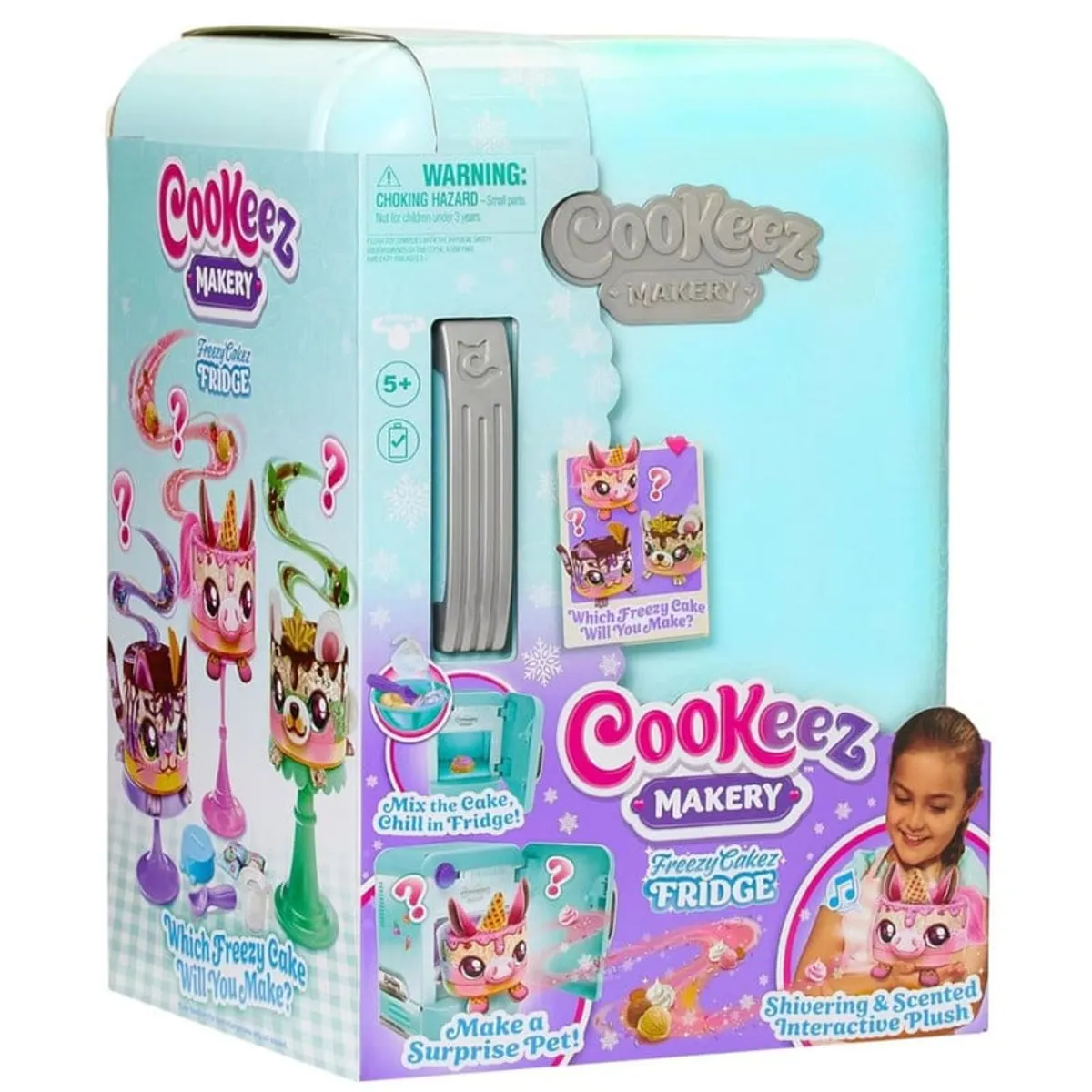 COOKEEZ MAKERY - Cookeez Makery Refrigeradora Peluche Interactivo Sorpresa
