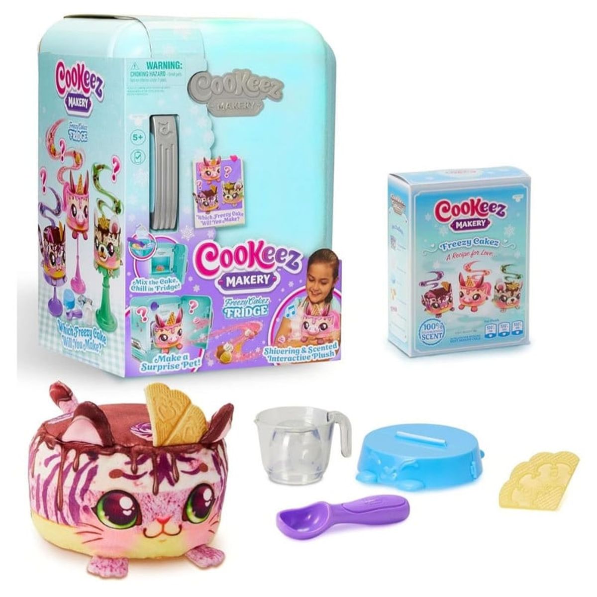COOKEEZ MAKERY - Cookeez Makery Refrigeradora Peluche Interactivo Sorpresa