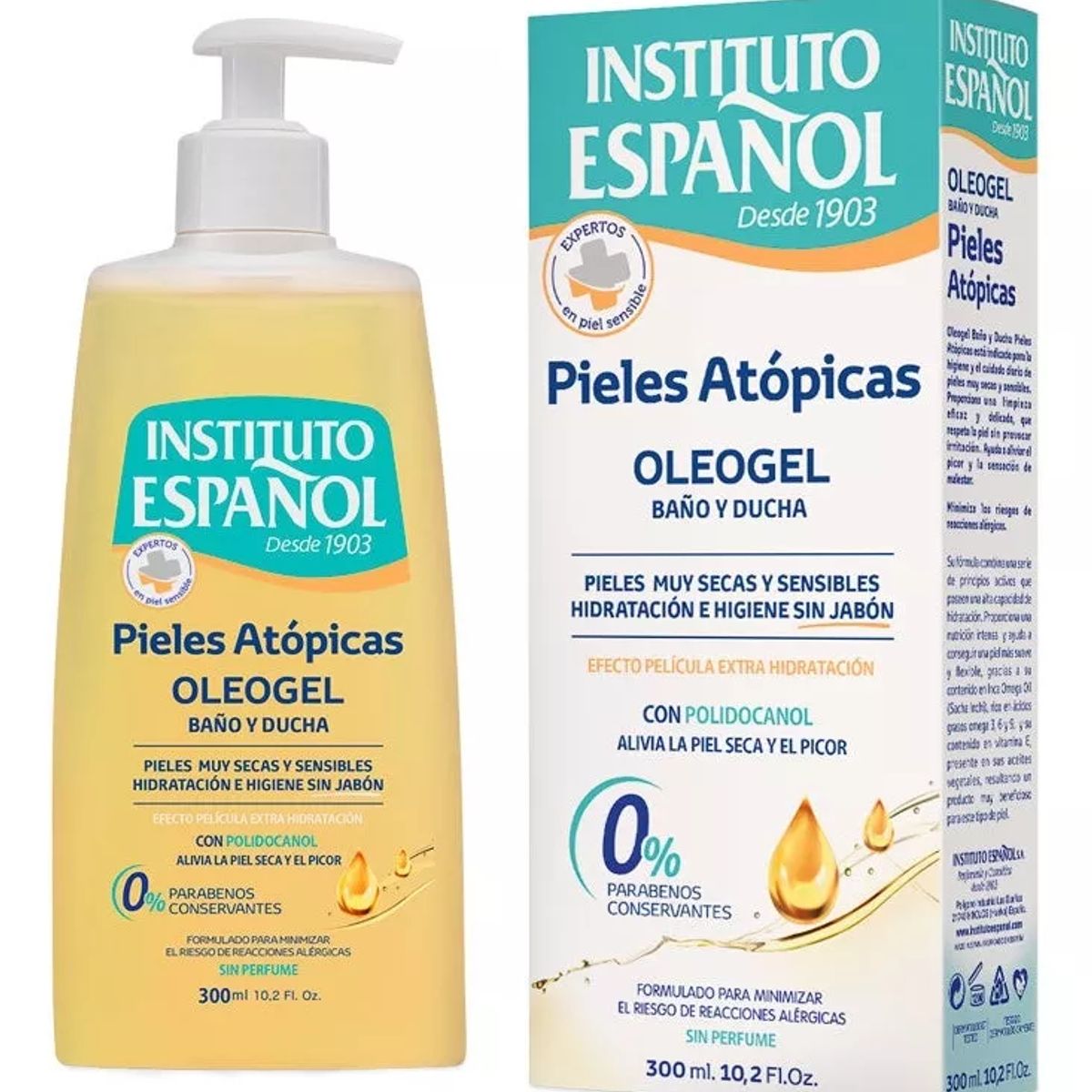 INSTITUTO ESPANOL - Instituto Español Oleogel Piel Atópica 300ml