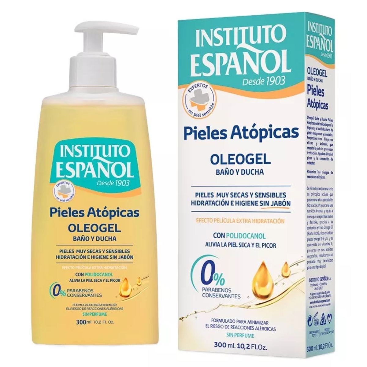 INSTITUTO ESPANOL - Instituto Español Oleogel Piel Atópica 300ml