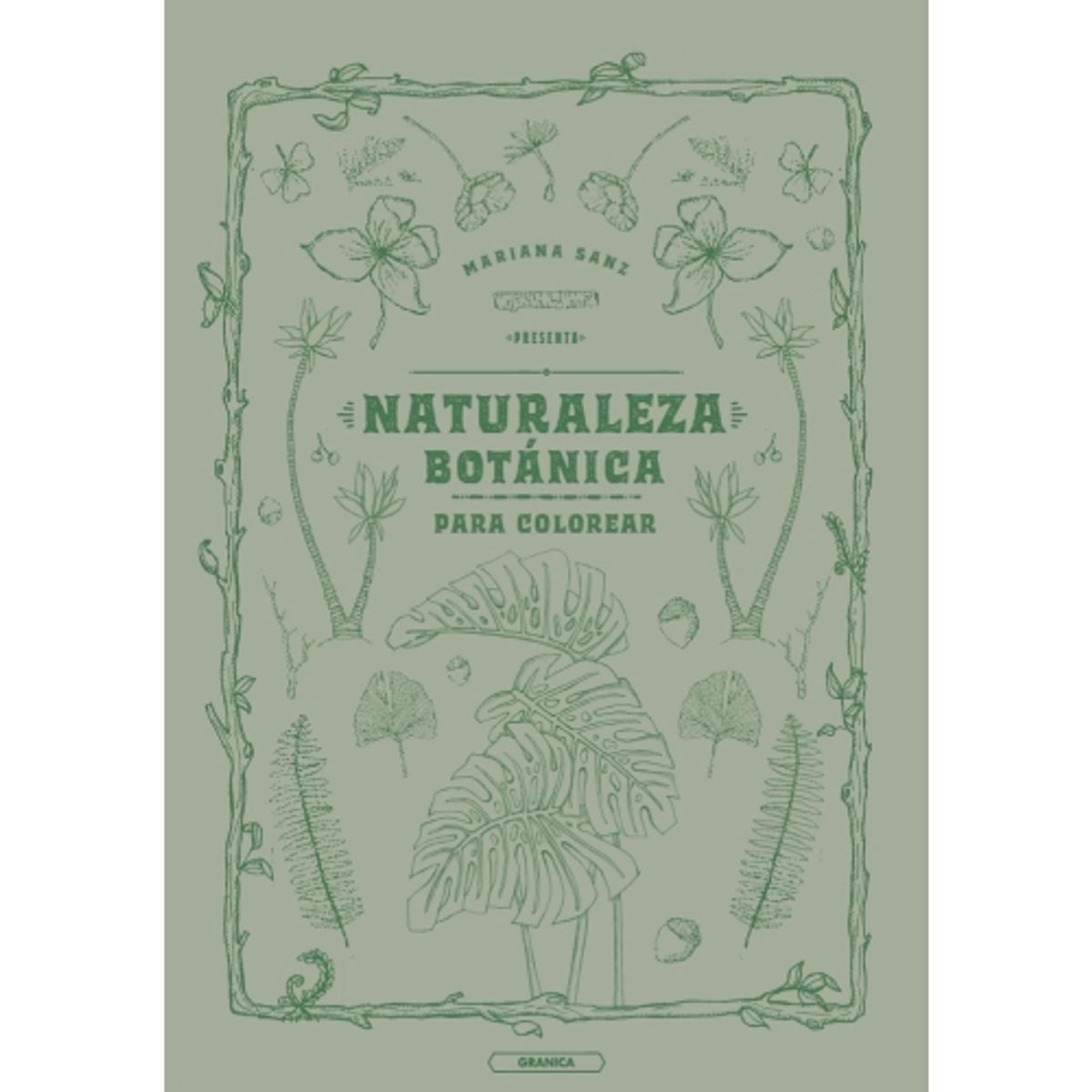 IBERO - NATURALEZA BOTANICA PARA COLOREAR