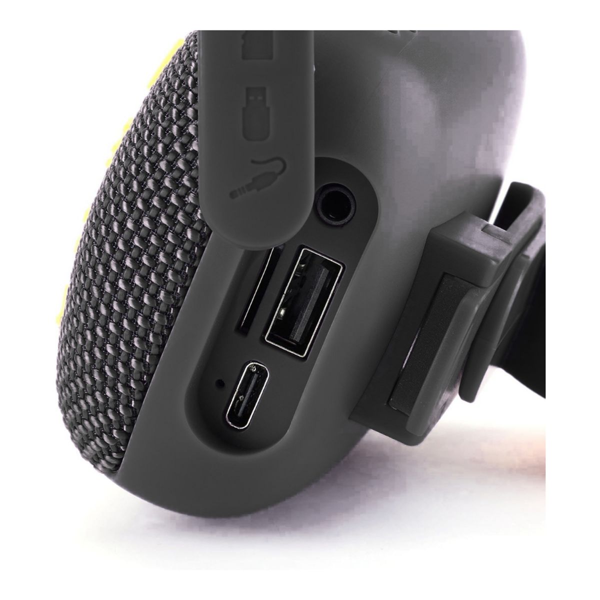 GENERICO - Parlante para bicicleta altavoz inalámbrico Bluetooth color negro
