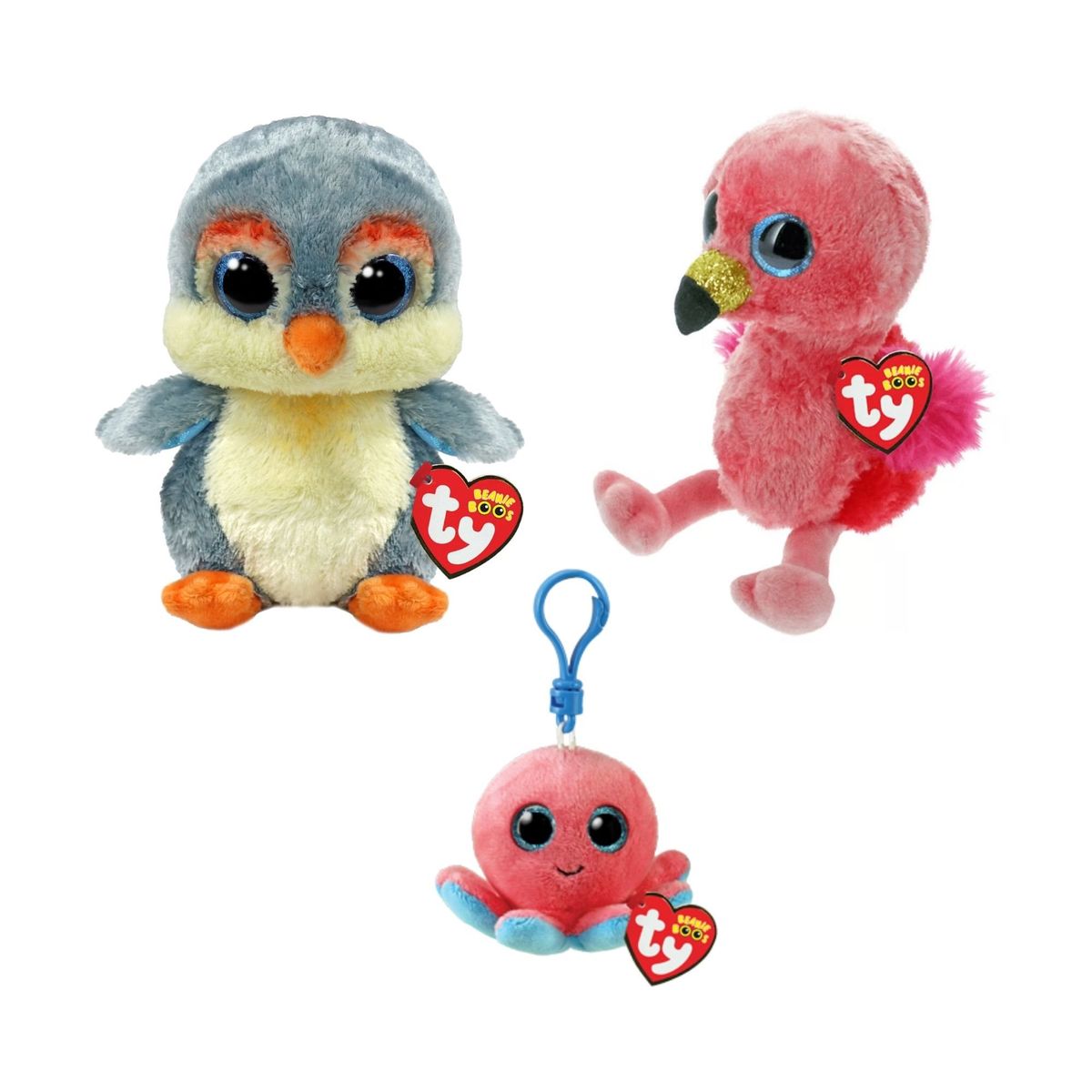 TY - PELUCHES TY SET AVENTURA EN LA ISLA