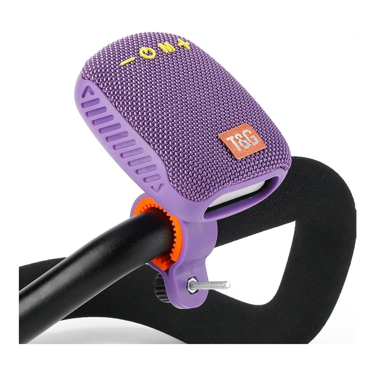 GENERICO - Parlante para bicicleta altavoz inalámbrico Bluetooth Lila