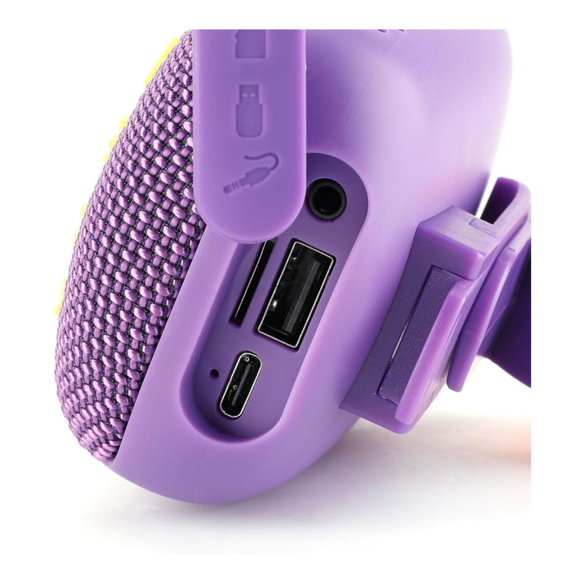 GENERICO - Parlante para bicicleta altavoz inalámbrico Bluetooth Lila