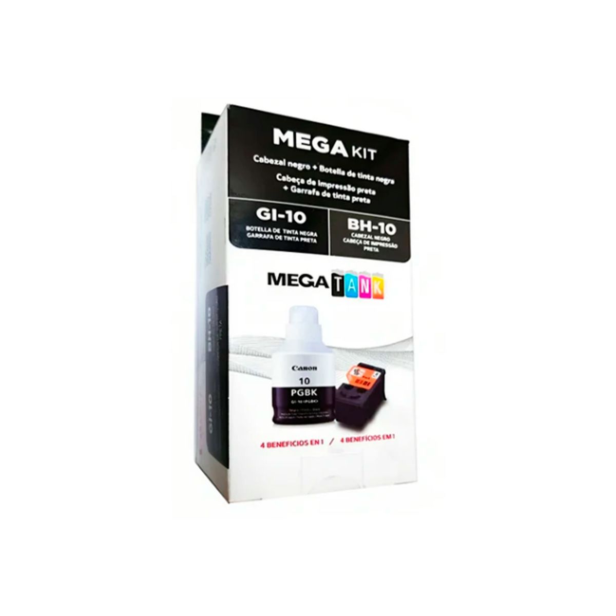 CANON - PACK CABEZAL CANON BH-10 NEGRO Y TINTA GI-10BK PN 3418C005AA