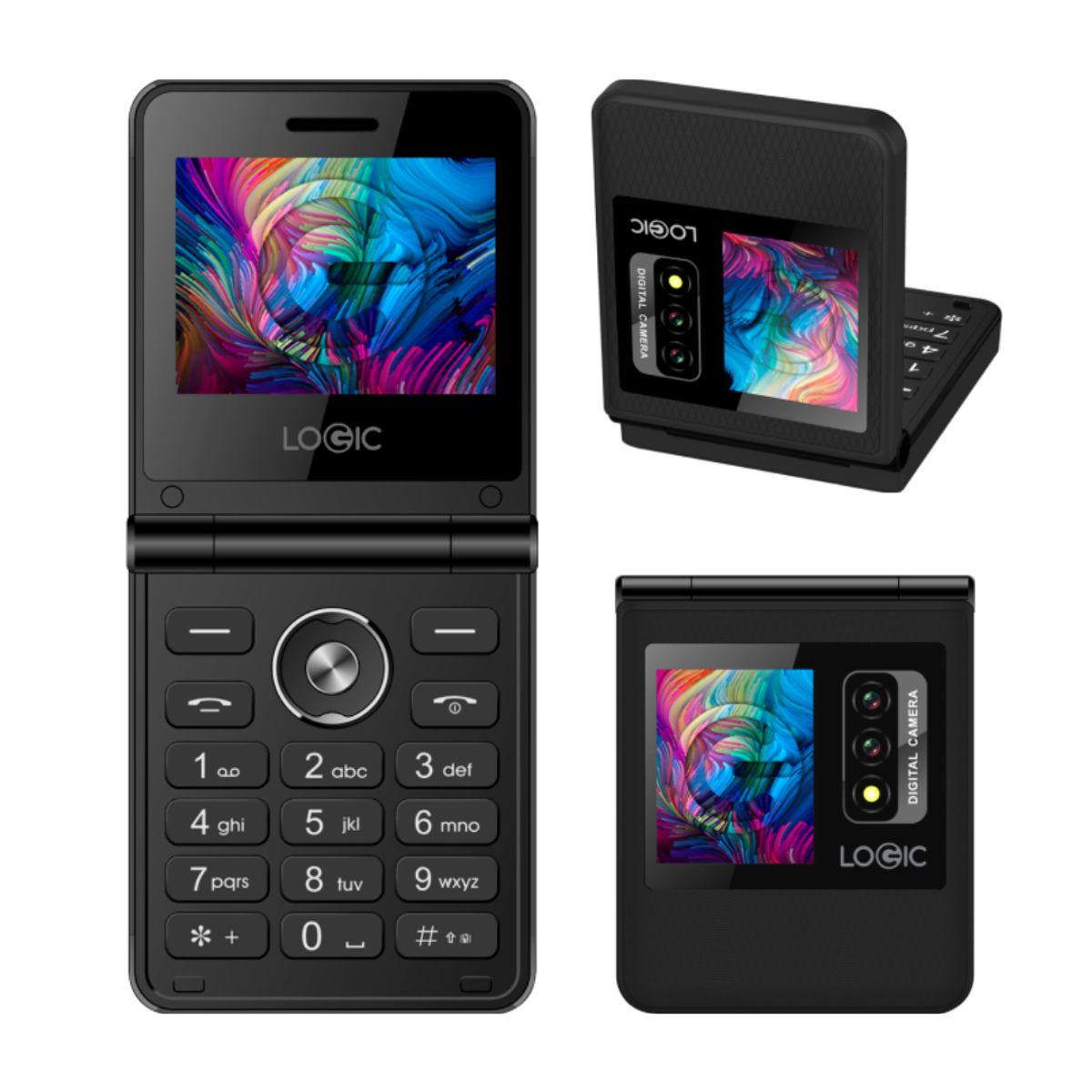LOGIC - CELULAR BASICO LOGIC Z1L 4G DUAL SIM - NEGRO