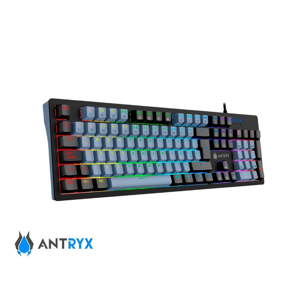 ANTRYX - TECLADO GAMING ANTRYX MK-860L MECANICO SW BLUE RGB BLACK