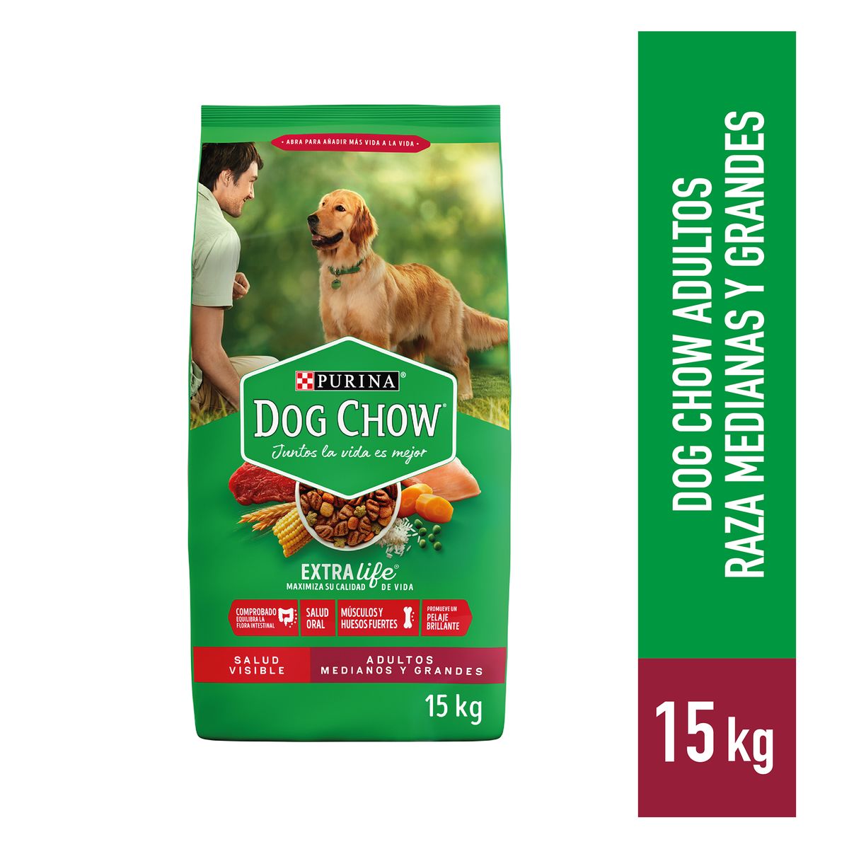 DOG CHOW - Alimento para perro Medianos y Grandes Dog Chow 15kg