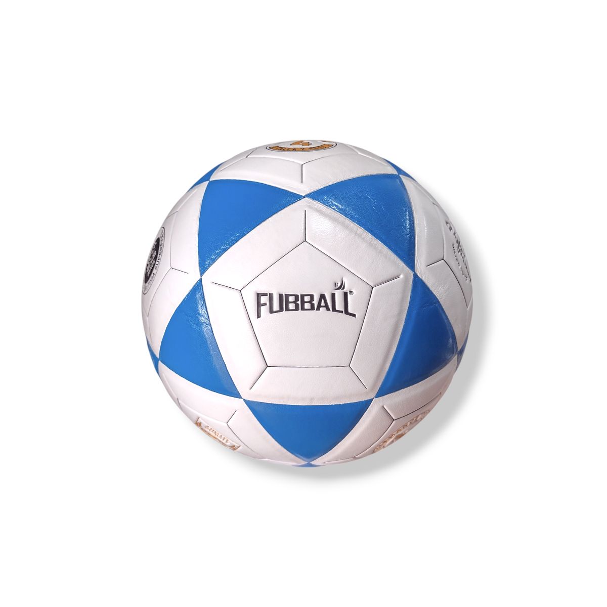 FUBBALL - Pelota de Fulbito N4 FUBBALL cuero PU Celeste