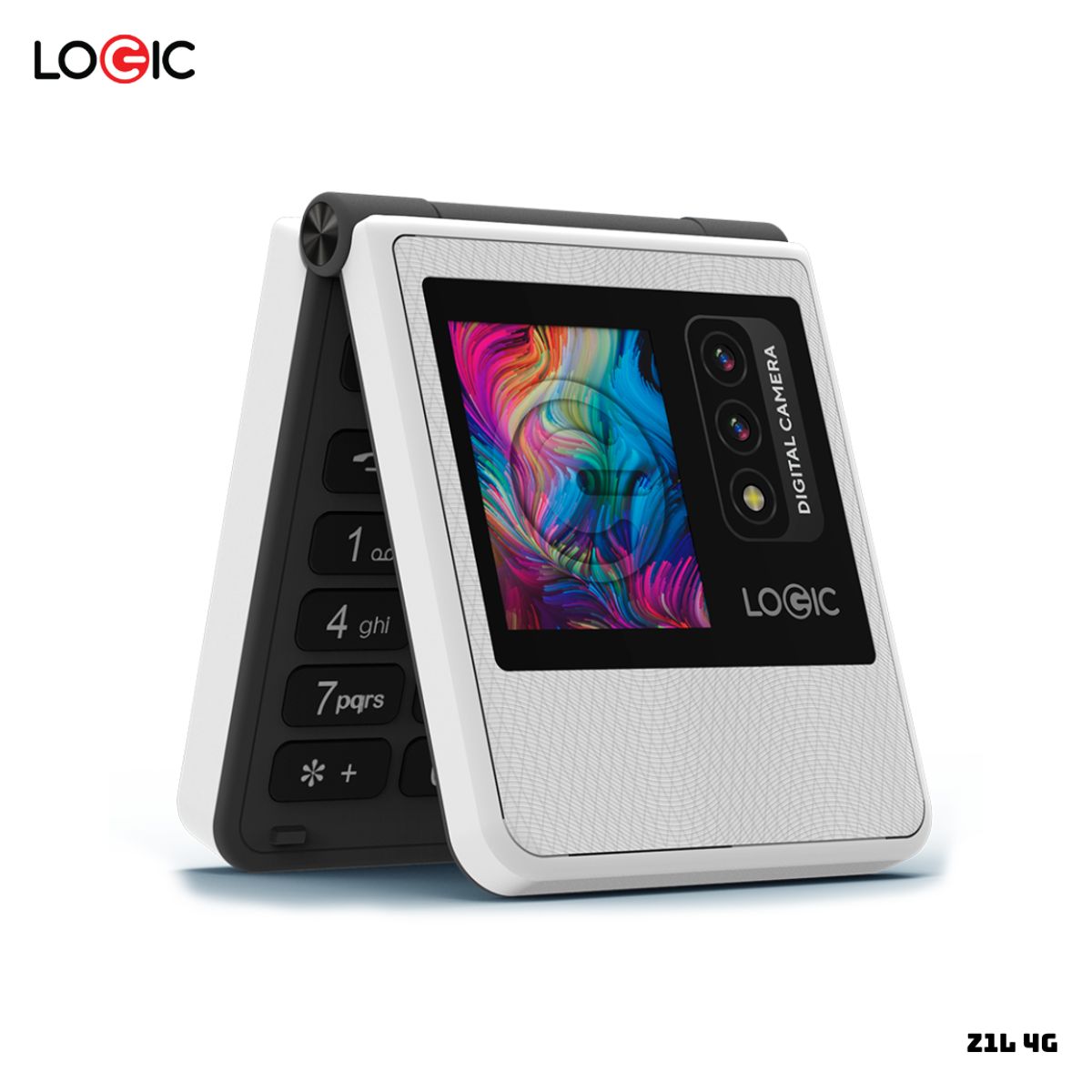 LOGIC - CELULAR BASICO LOGIC Z1L 4G DUAL SIM - BLANCO