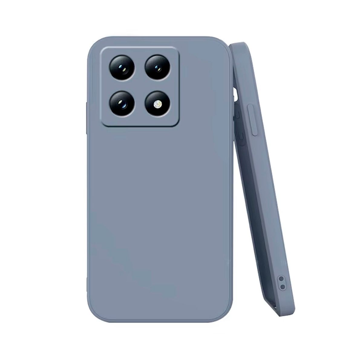 GENERICO - Funda Protector Case XIAOMI 14T - GAMUZA GRIS LAVANDA