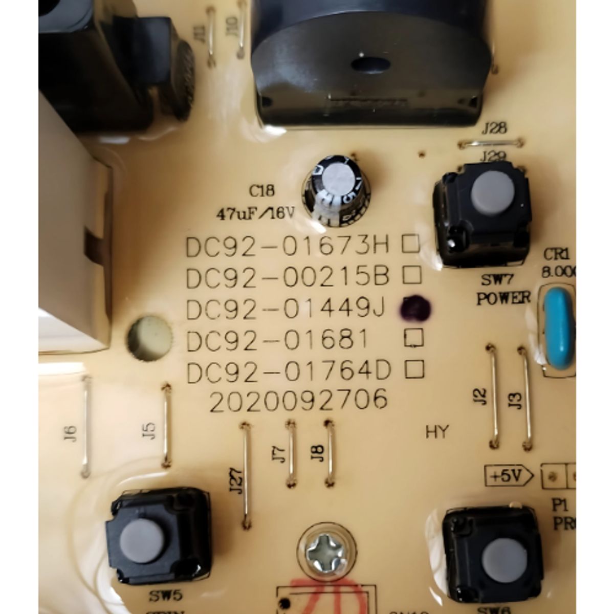 GENERICO - Tarjeta Lavadora Samsung Wobble Compatible