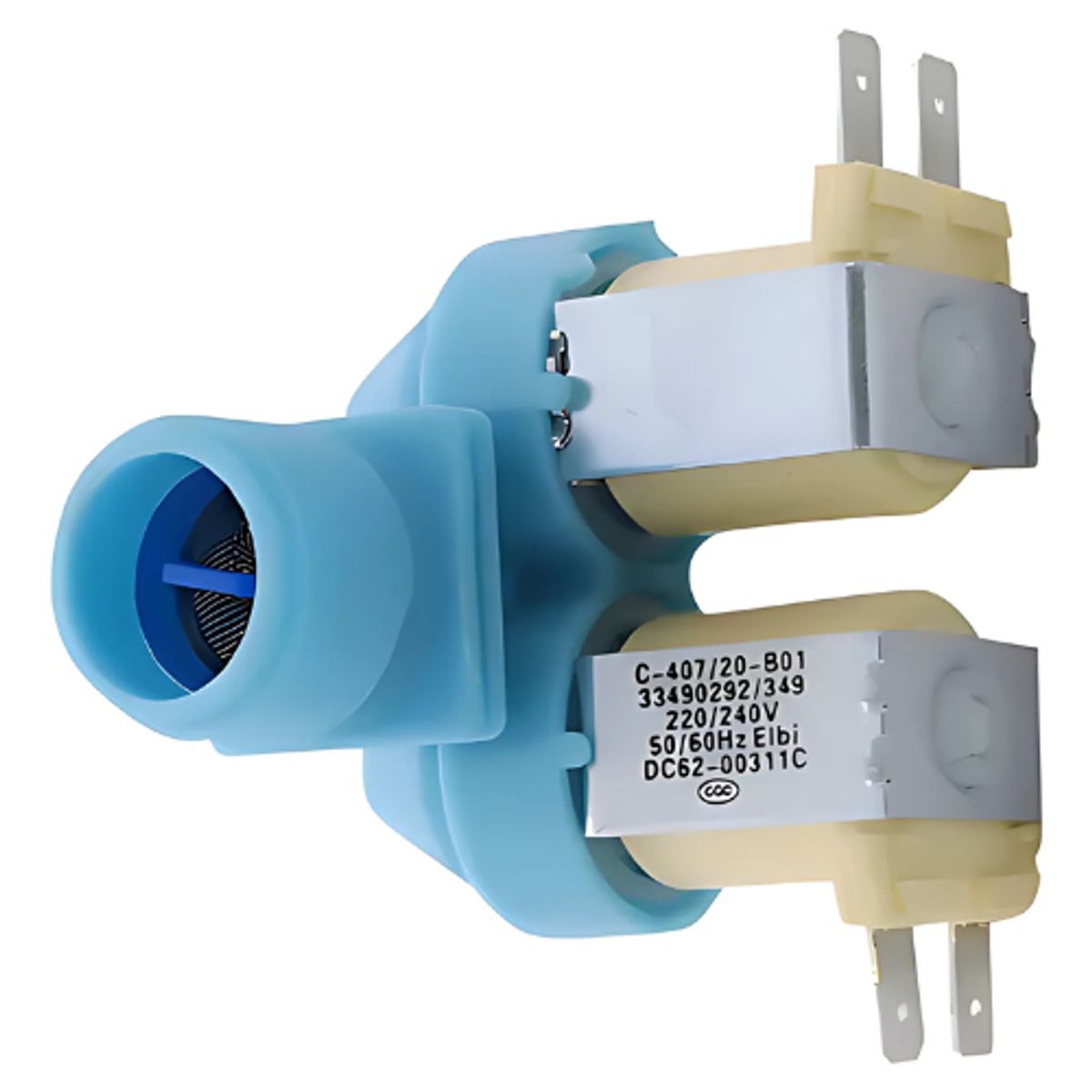 GENERICO - Válvula Lavadora Samsung de 2 Bobinas DC62-00311C