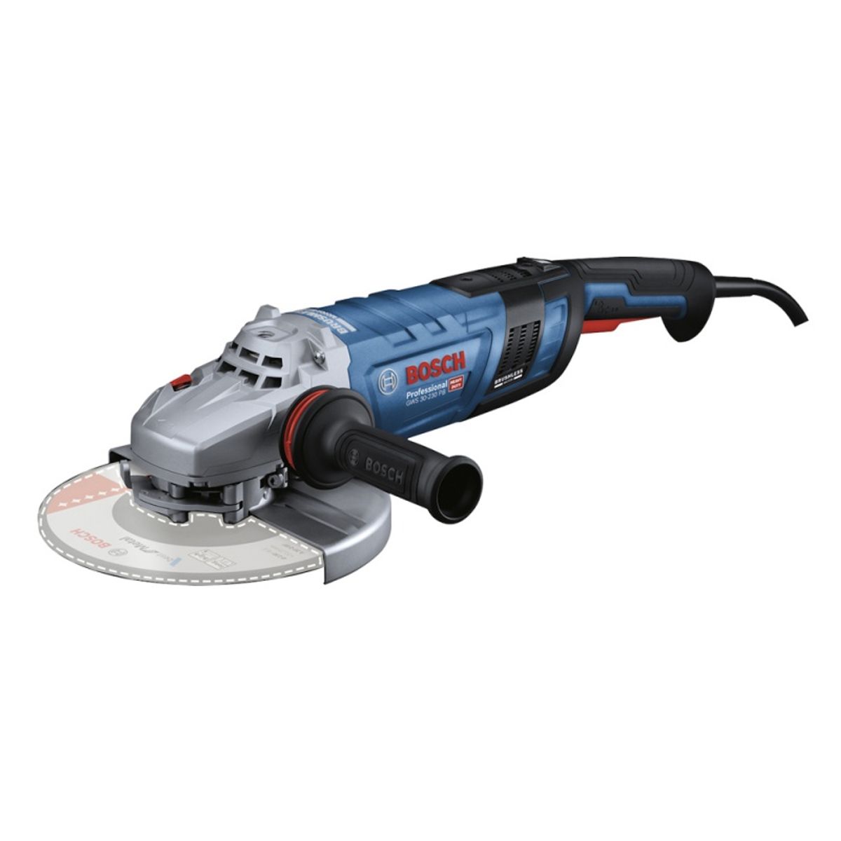 BOSCH - Amoladora Esmeril Angular 9" 2800W Brushless GWS 30-230 PB Bosch