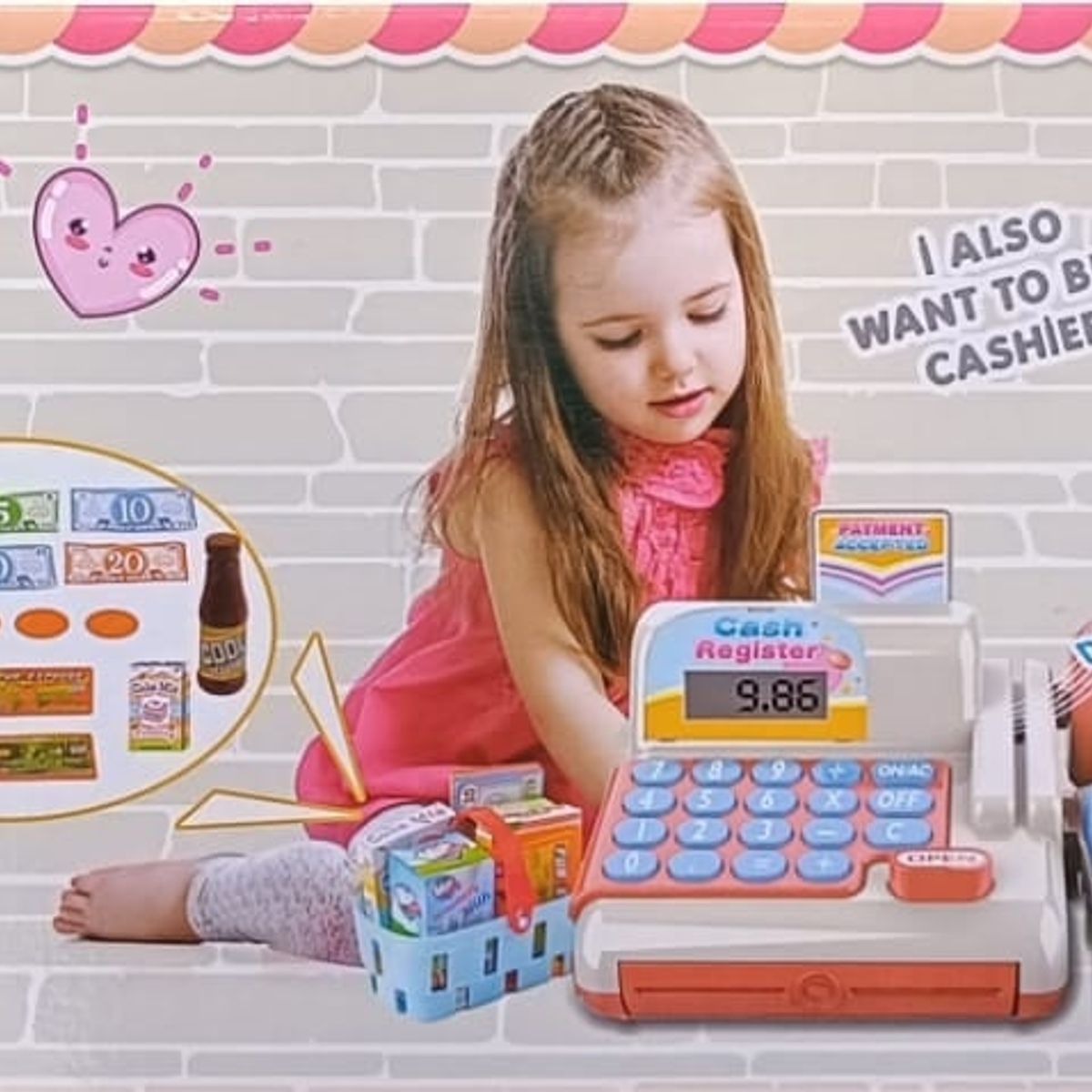 GENERICO - Set Tienda de Donuts con Caja Registradora