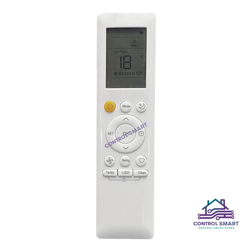 GENERICO - Control Remoto Para Aire Acondicionado Midea RG10BBBGEF