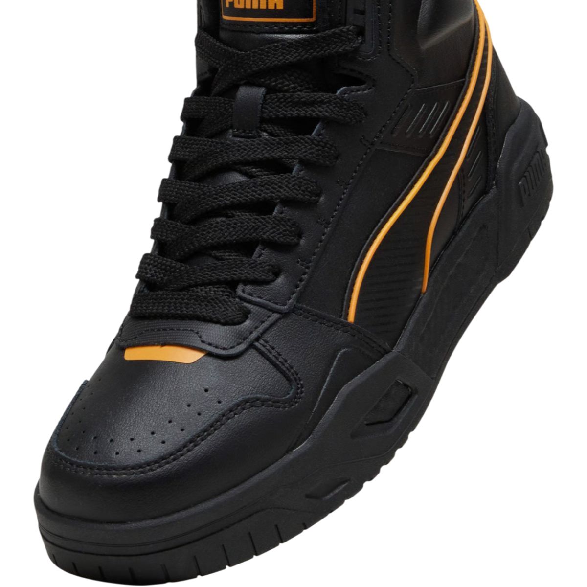 PUMA - Zapatilla Puma RBD Tech Mid 396148 01 Negro para Hombre.-