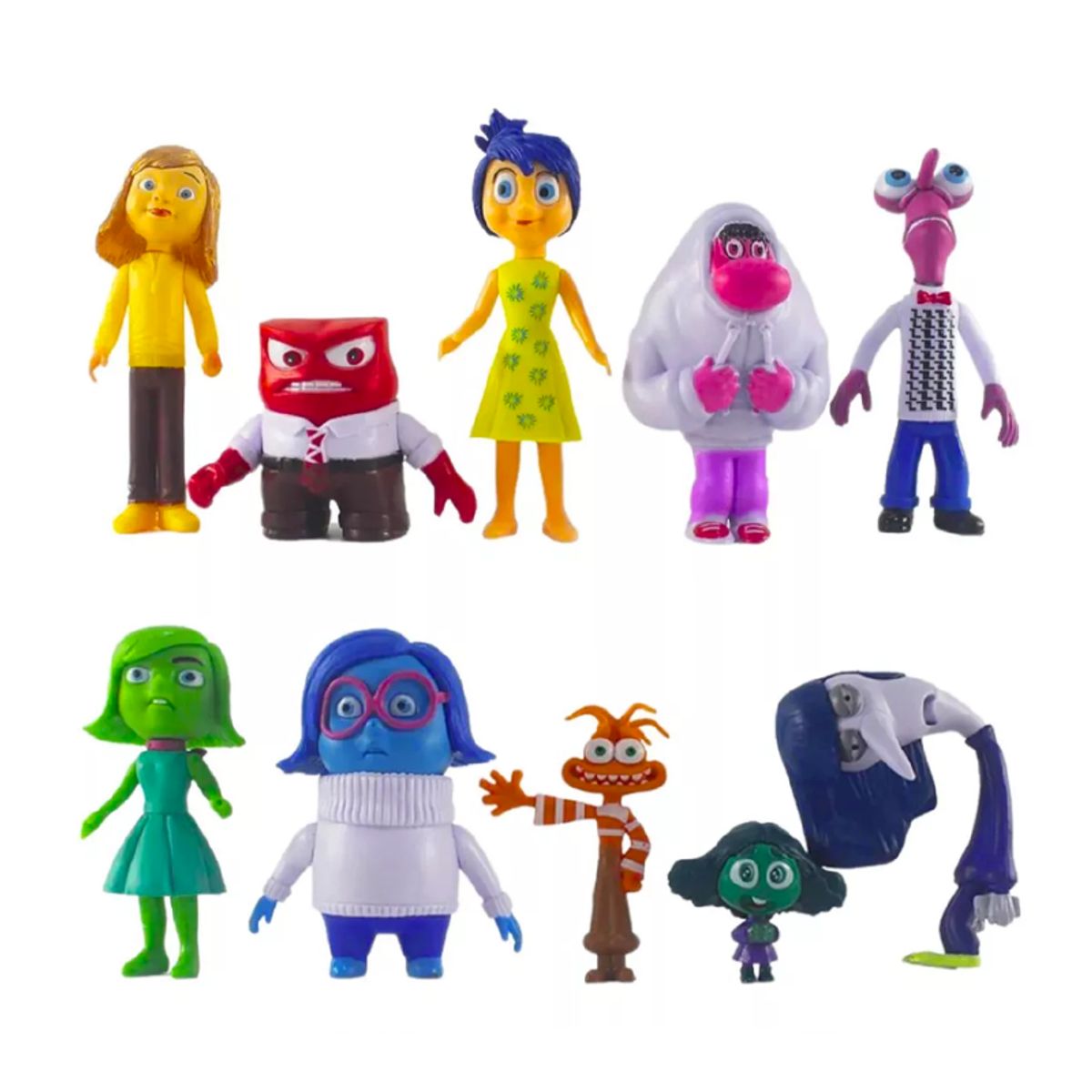 GENERICO - Personajes Intensamente 2 Figuras De Acción Coleccionables