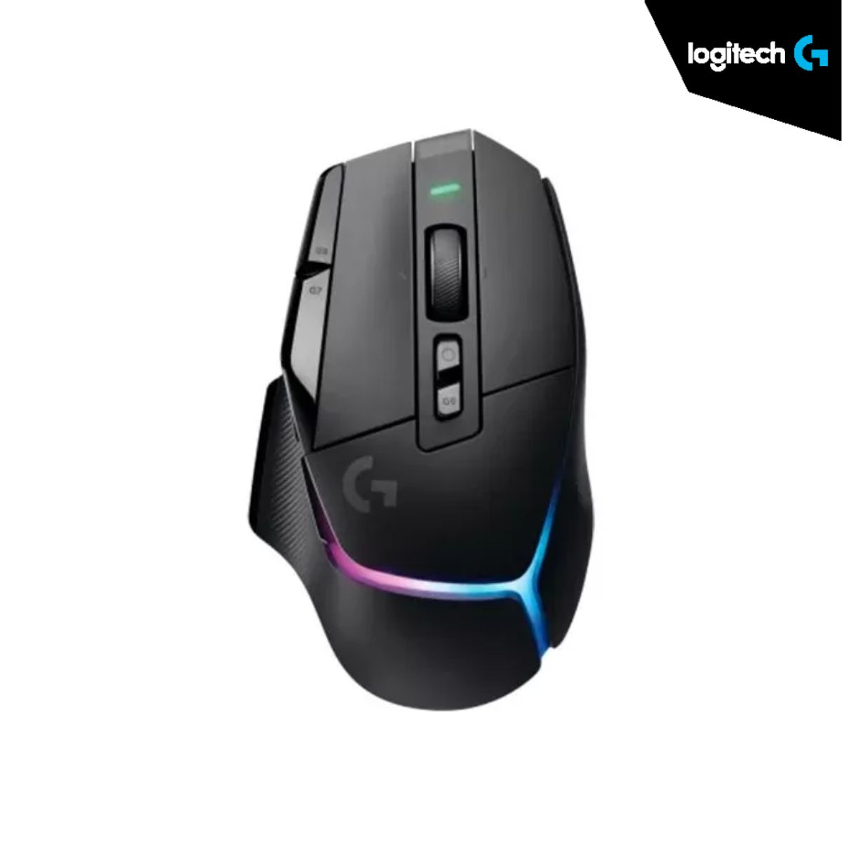 LOGITECH - MOUSE LOGITECH G502 X PLUS BLACK WIRELESS LIGHTSPEED + PAD MOUSE G640