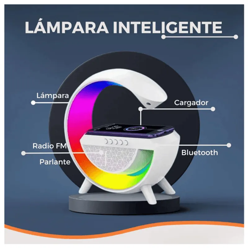 GENERICO - Lampara Parlante Bluetooth