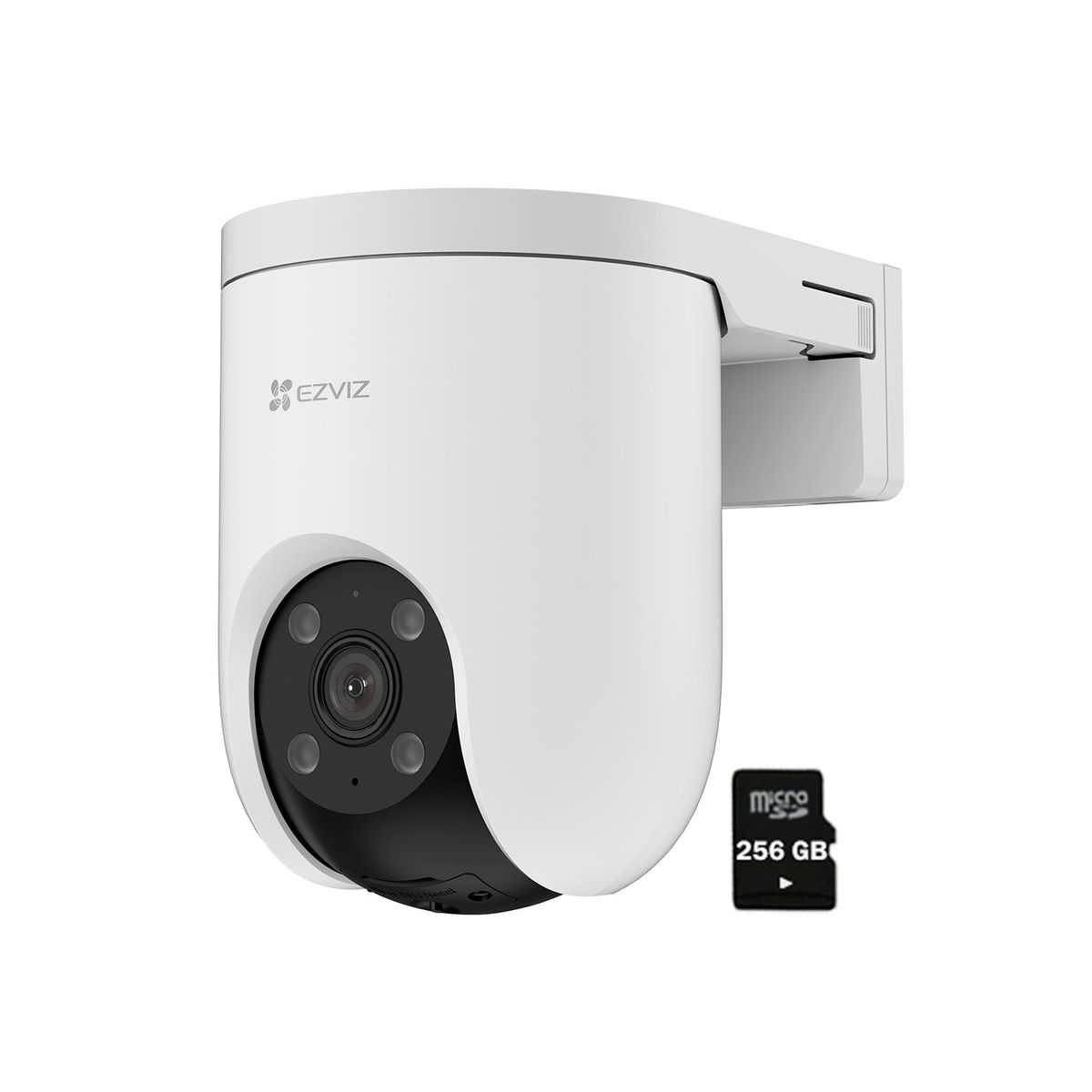 EZVIZ - Cámara Seguridad  Ezviz H8C 3MP PoE Gira 360 IP65 Noche Color SD 256GB