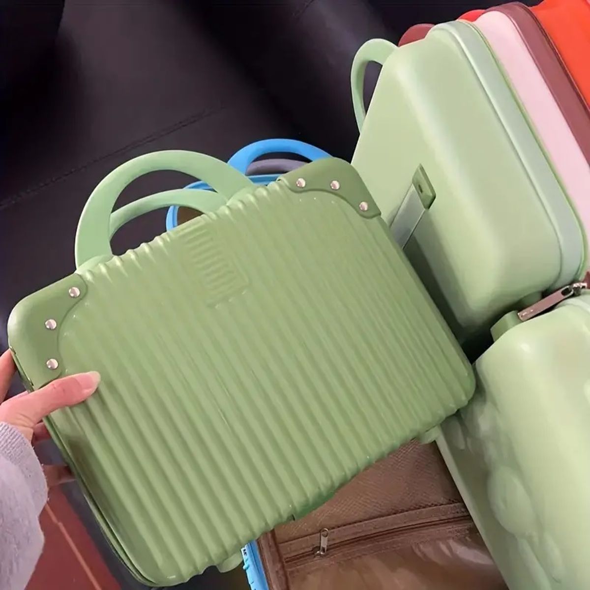 GENERICO - Bolso  Portátil, Bolso De Equipaje De Viaje, Ligero Y Versátil VERDE