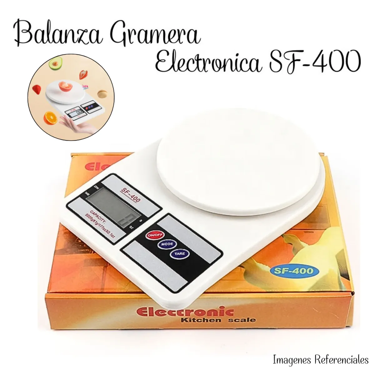 GENERICO - Balanza Gramera Electrónica SF-400