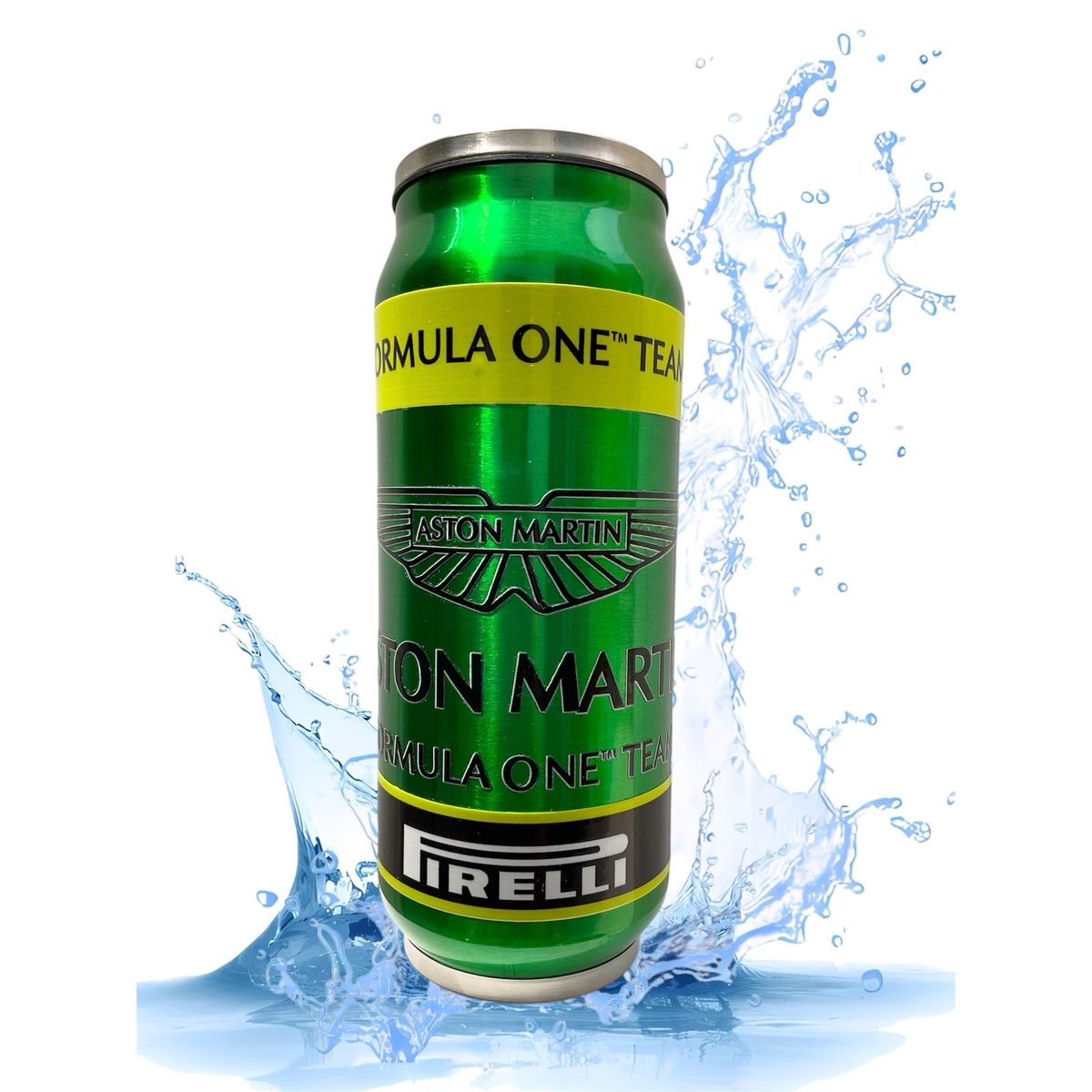 GENERICO - Aston Martin Tomatodo Formula 1 Pirelli Lata Peroni F1 500ml