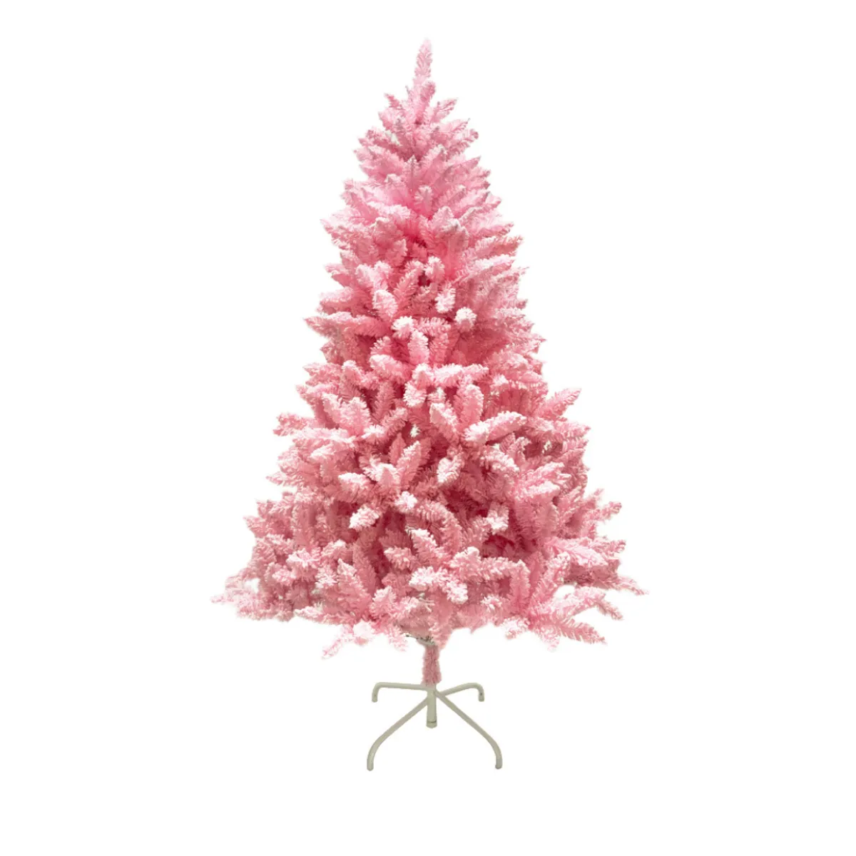 BARBIE - Arbol de Navidad Barbie Rosado Nevado 180 MTS + Regalo de 6 bolas