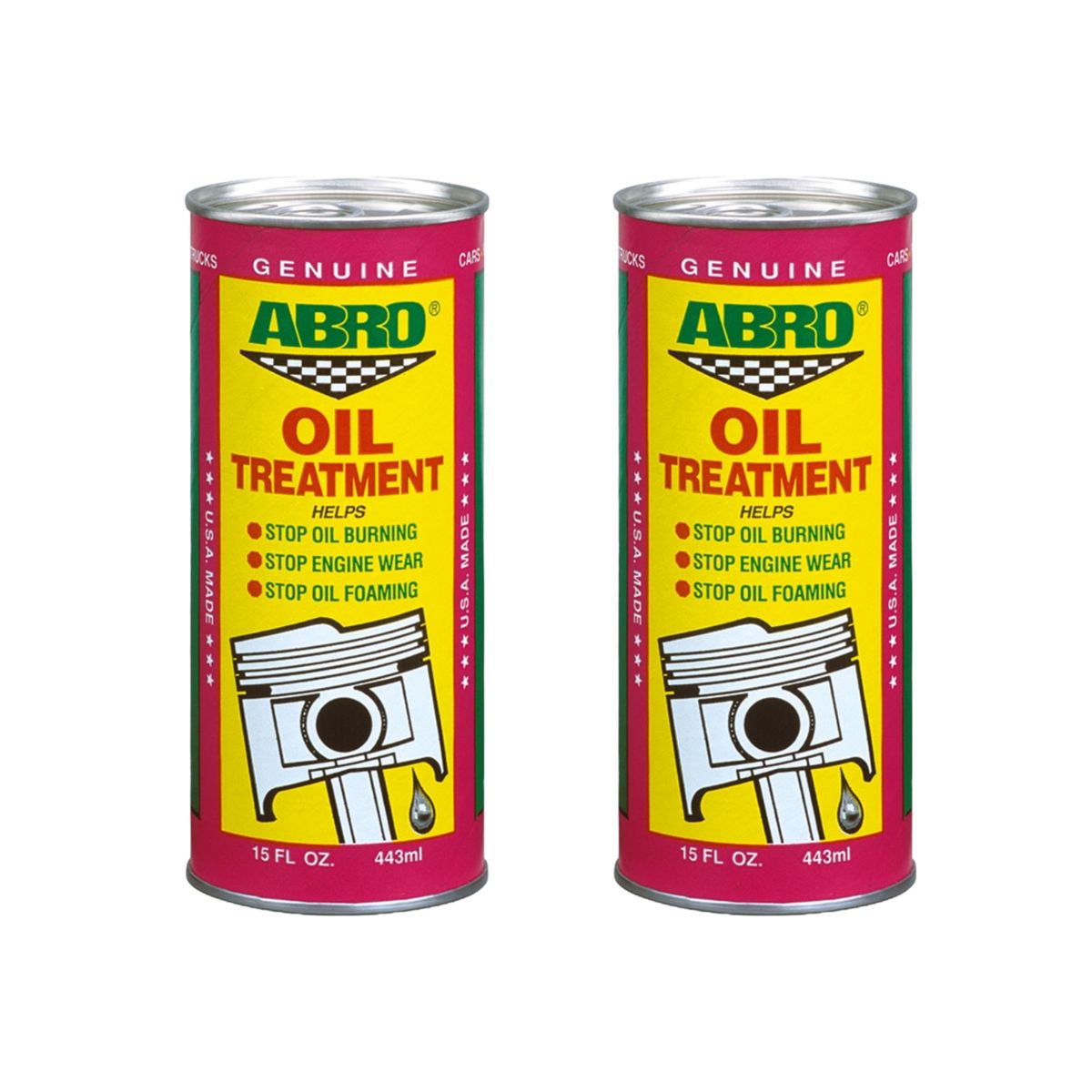 ABRO - ABRO Aditivo de Aceite Para Motor AB-500 Pack x 2