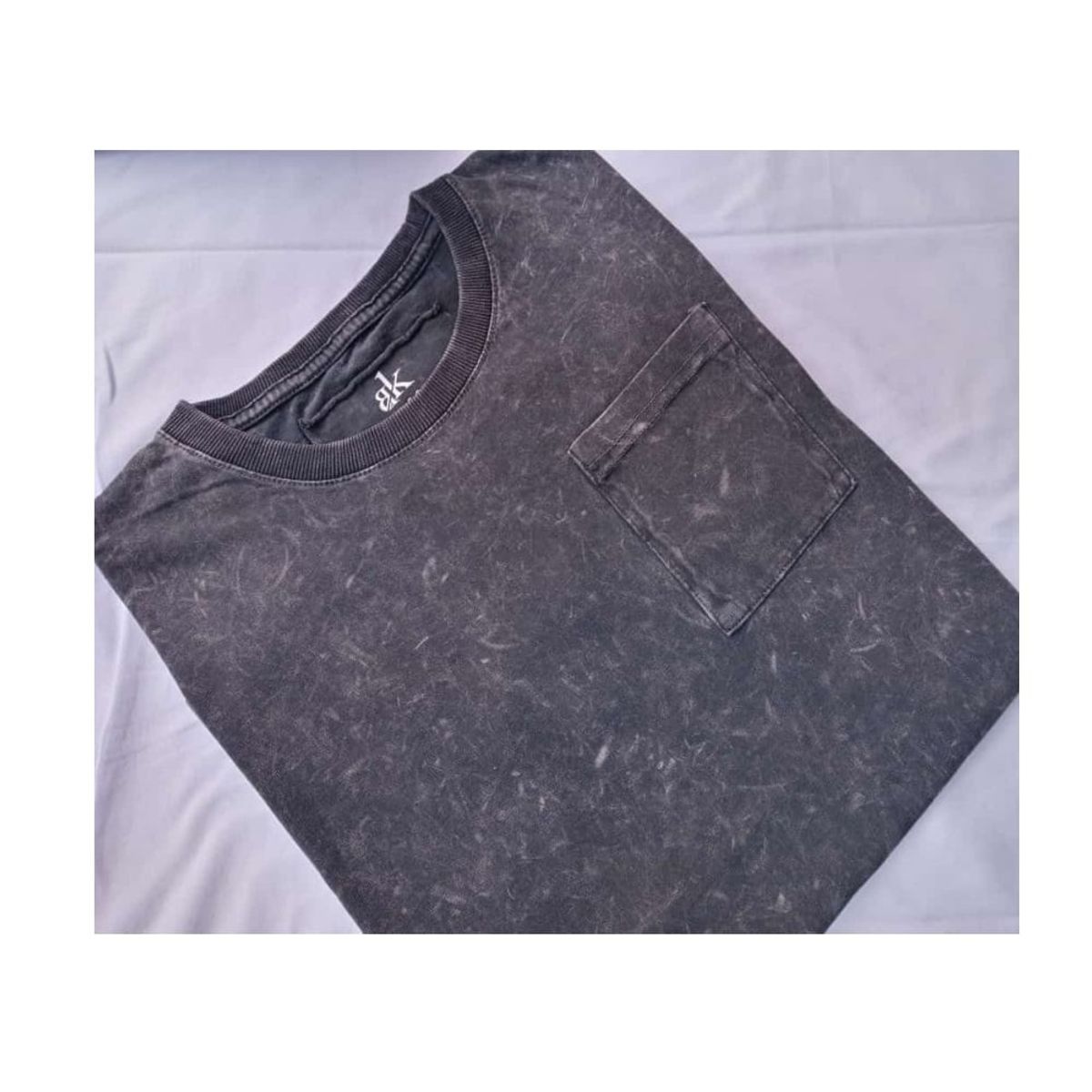 OTTOWARE - Polo Básico para Hombre Jaspeado Gris