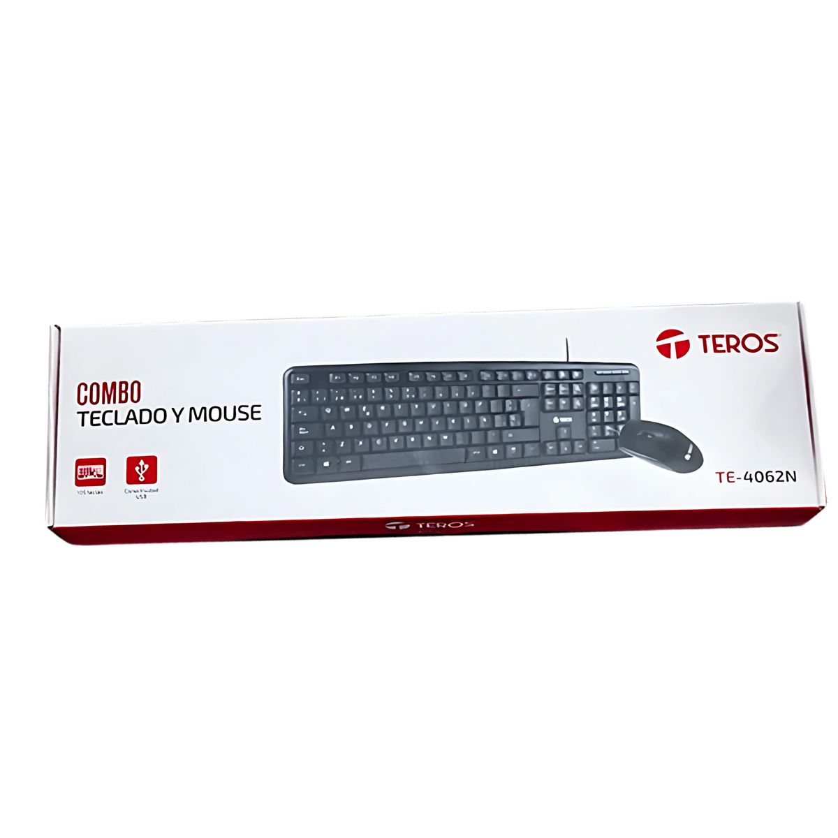 TEROS - KIT TECLADO Y MOUSE TEROS TE4062N