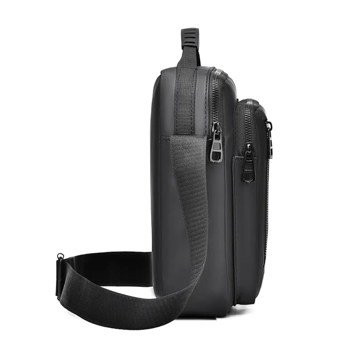 GENERICO - Makeway - Morral Bolso Hombre cuero PU