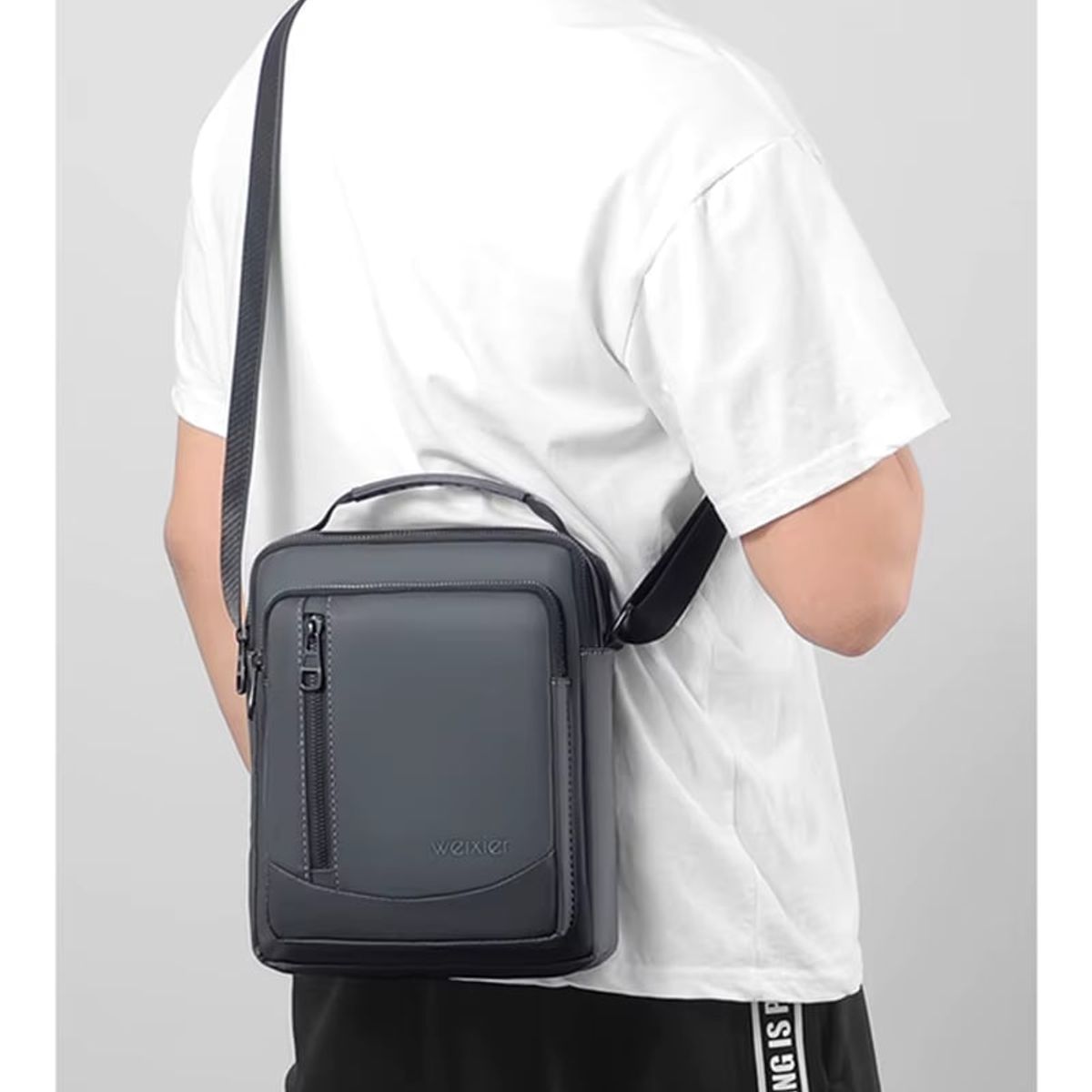MAKEWAY - Makeway - Morral Bolso Hombre cuero PU