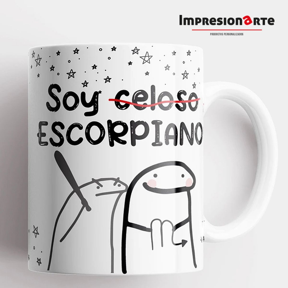IMPRESIONARTE - Taza Horoscopo Escorpio - Original